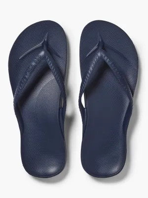 Arch Support Flip Flop Navy by Archies