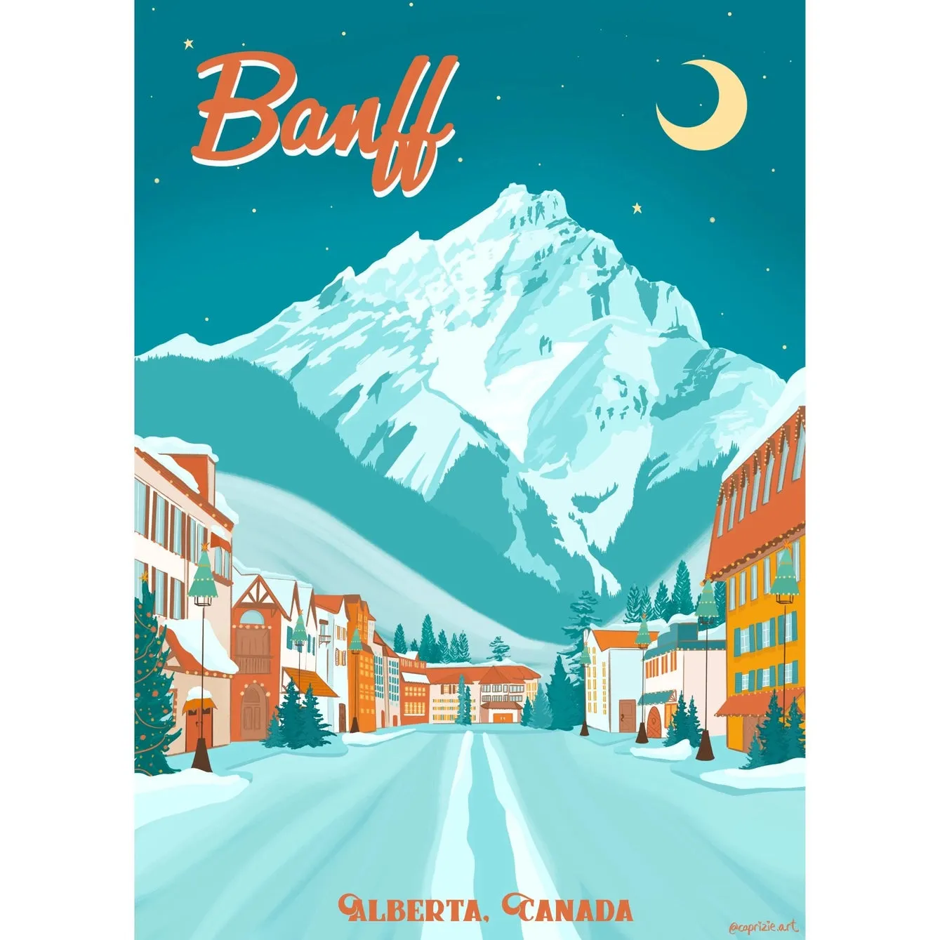 Banff Moonlight | 500 Piece Jigsaw Puzzle