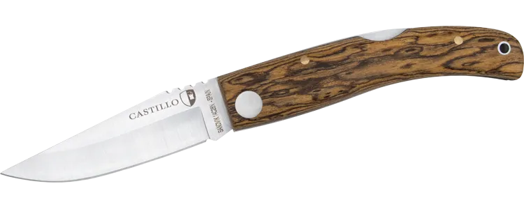 Castillo Navaja Bocote Wood Folding Knife