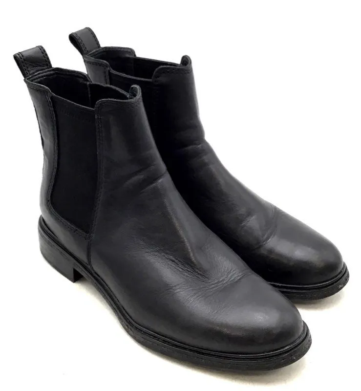 Clarks Women's Black Chelsea Boots - Size 9