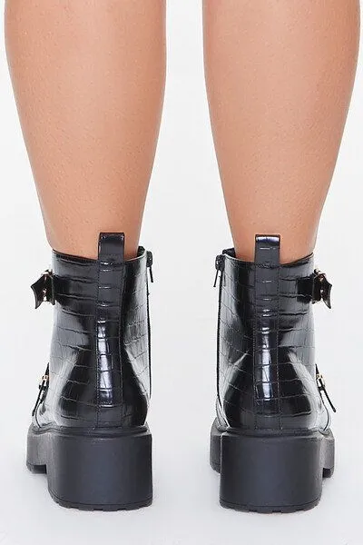 Croc Combat Boots