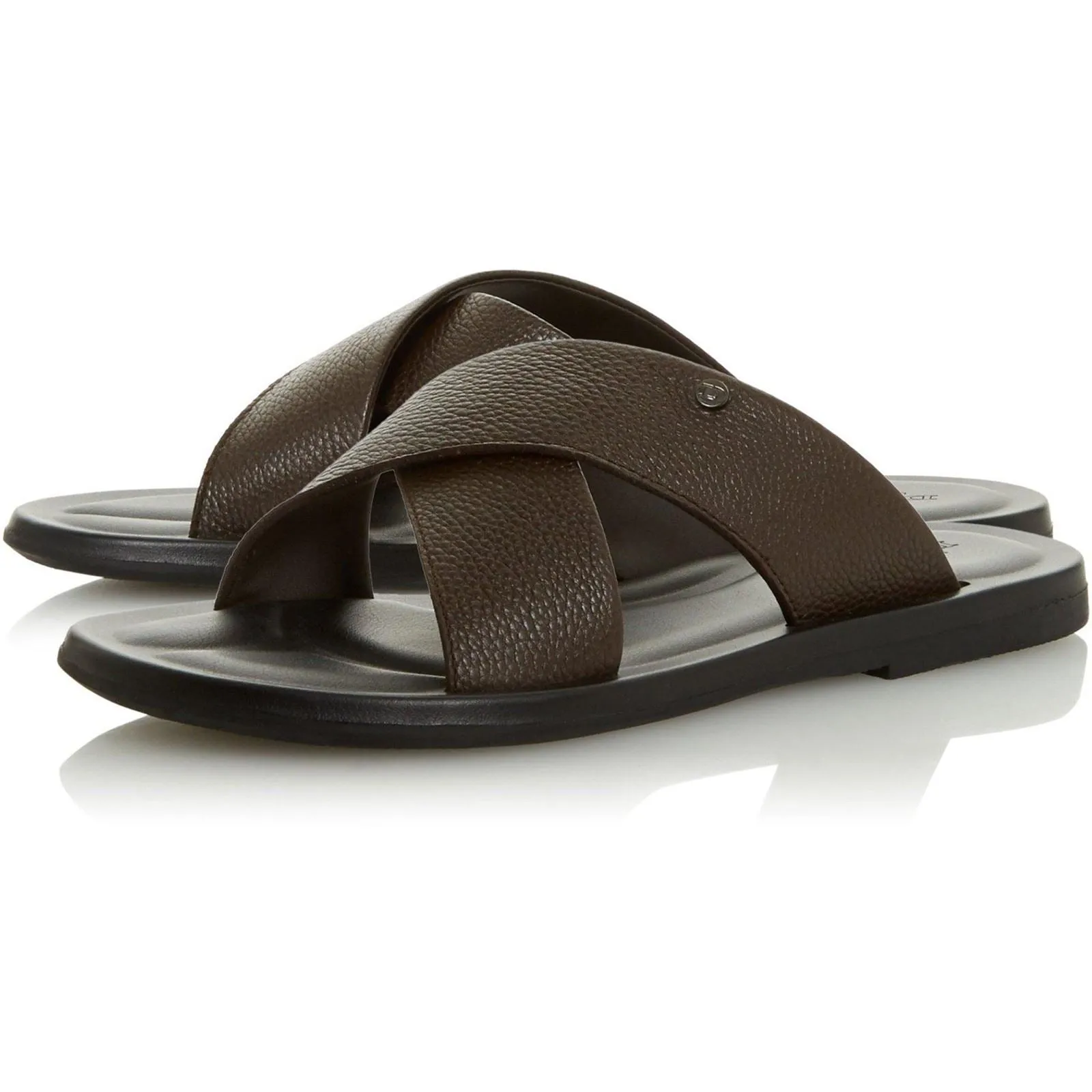 Dune Frankss Leather Women's Brown Wedges