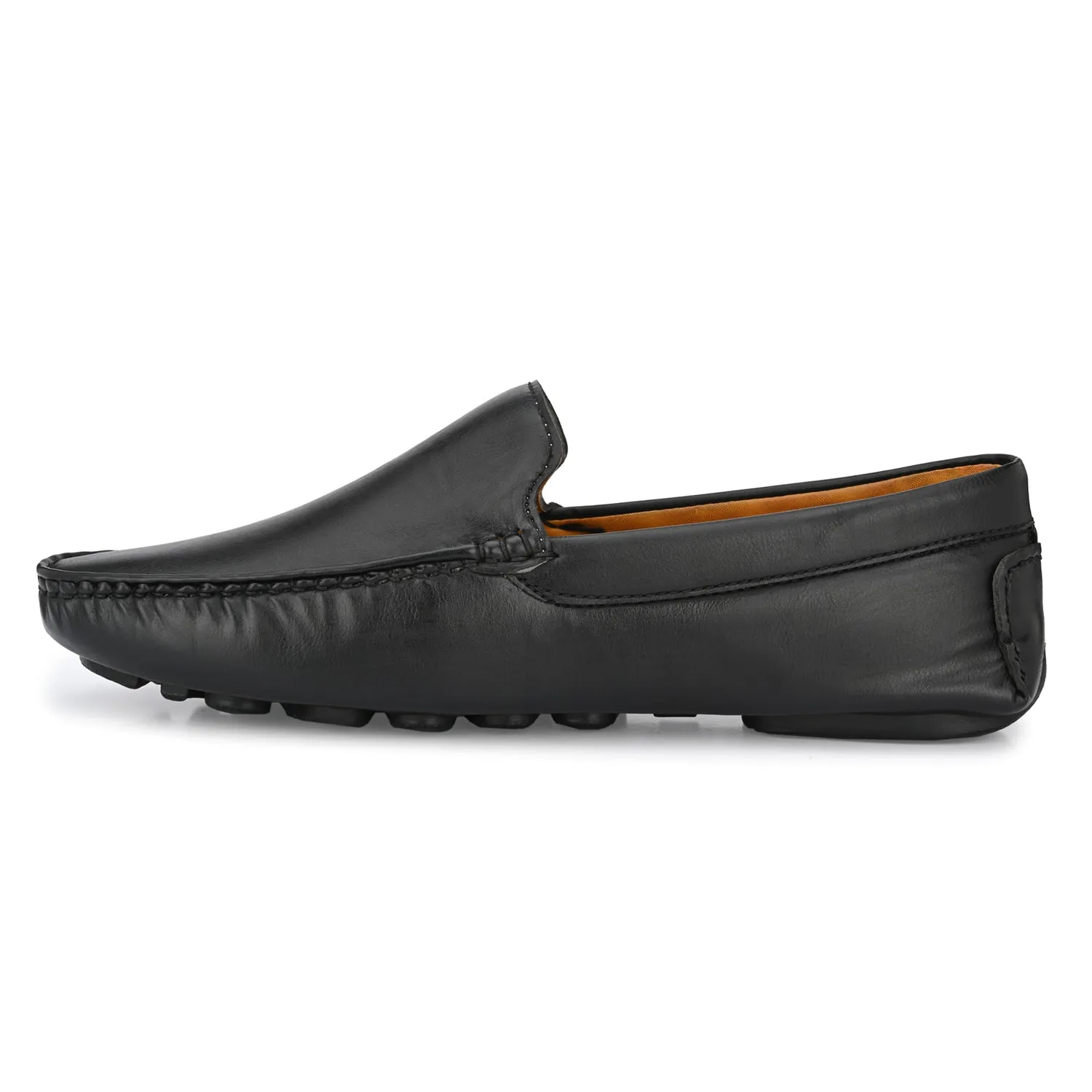 Eego Italy Plus Size Loafers GT-11-BLACK
