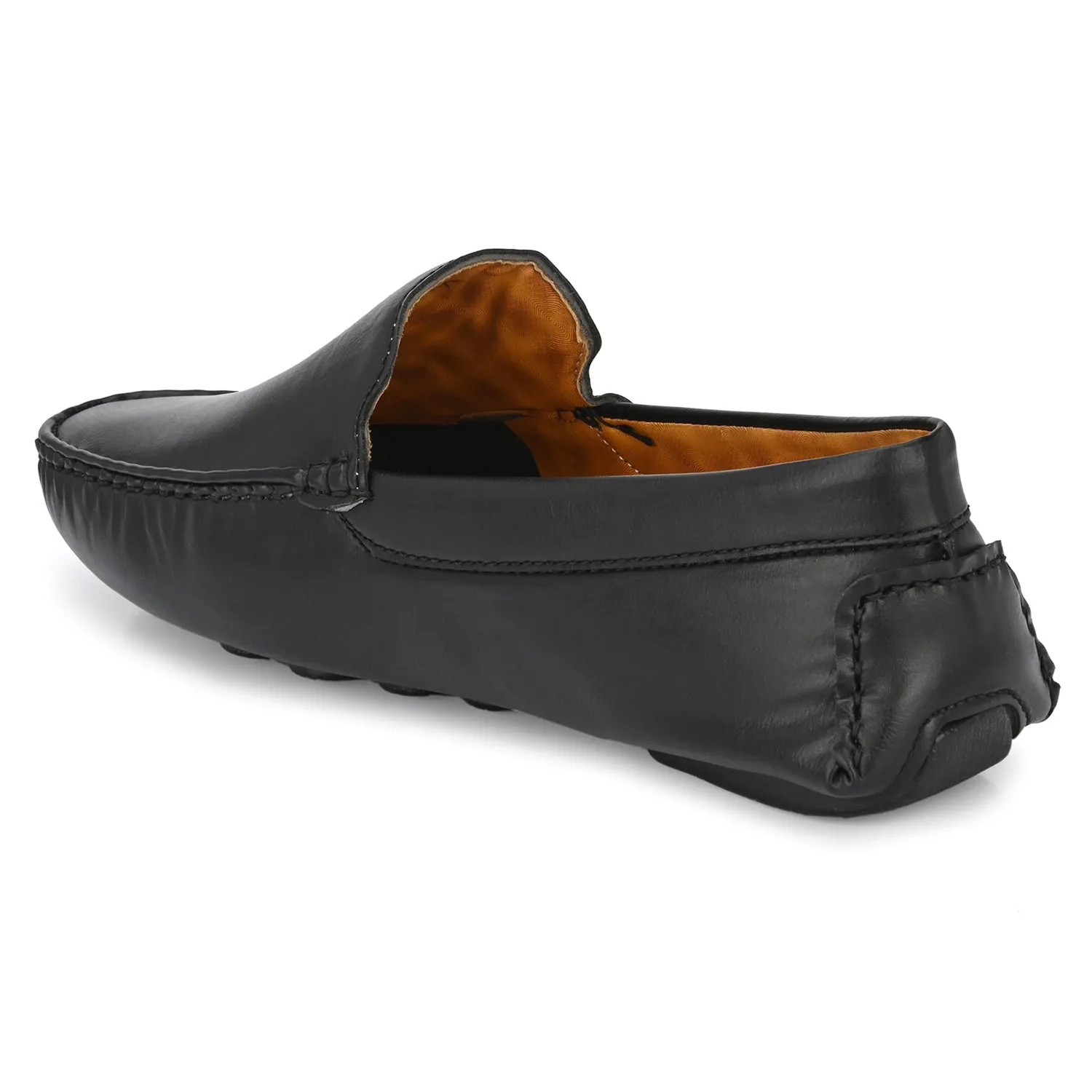 Eego Italy Plus Size Loafers GT-11-BLACK