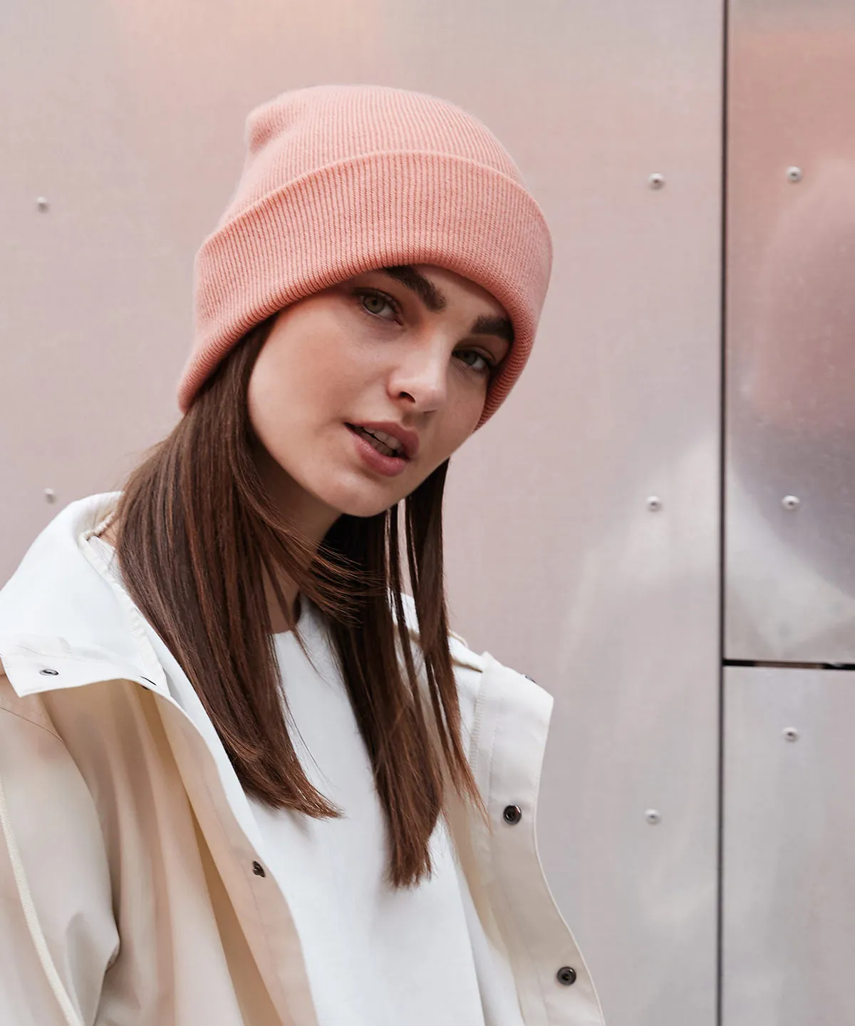 Fluorescent Orange - Original cuffed beanie