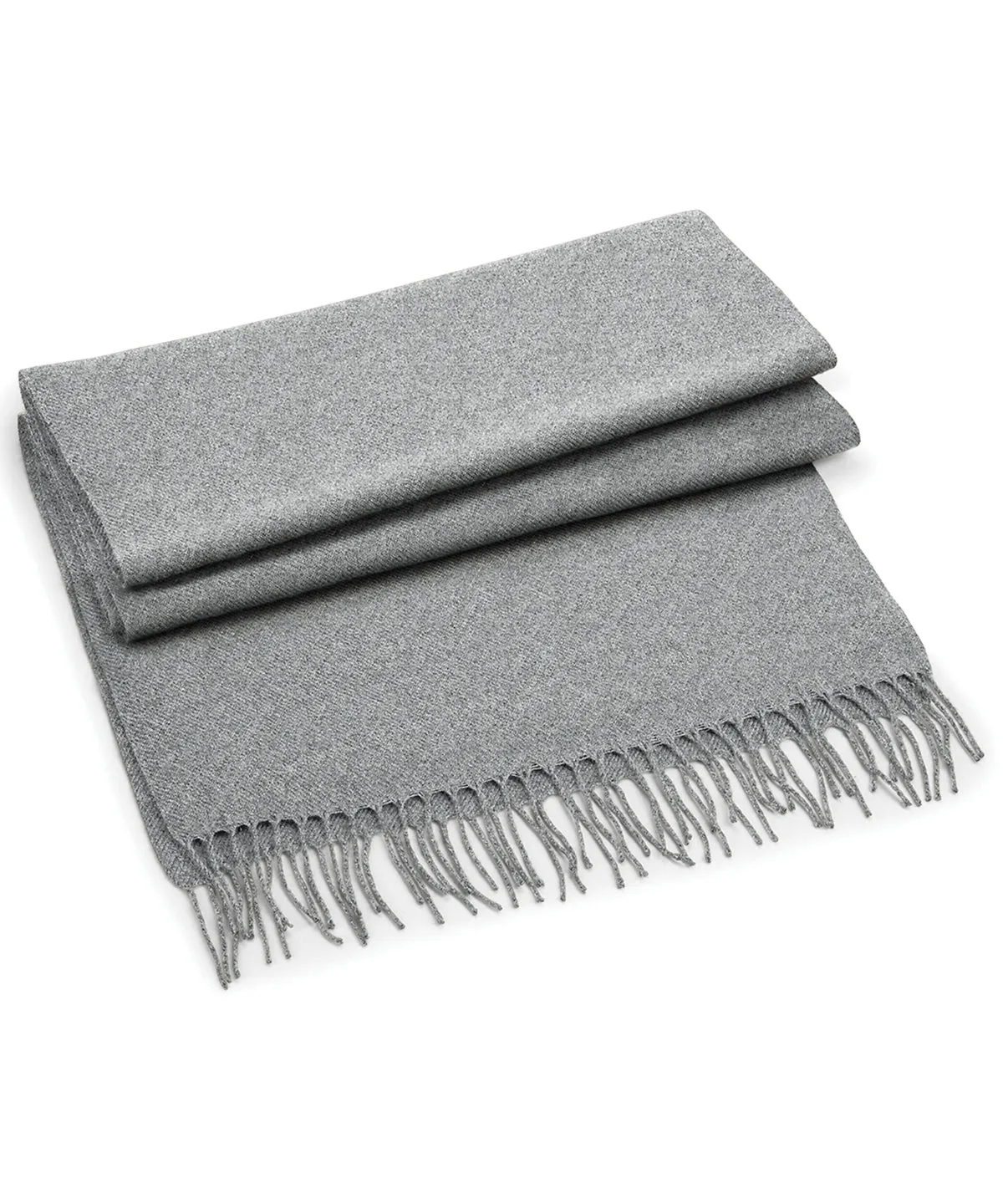 Heather Grey - Classic woven scarf