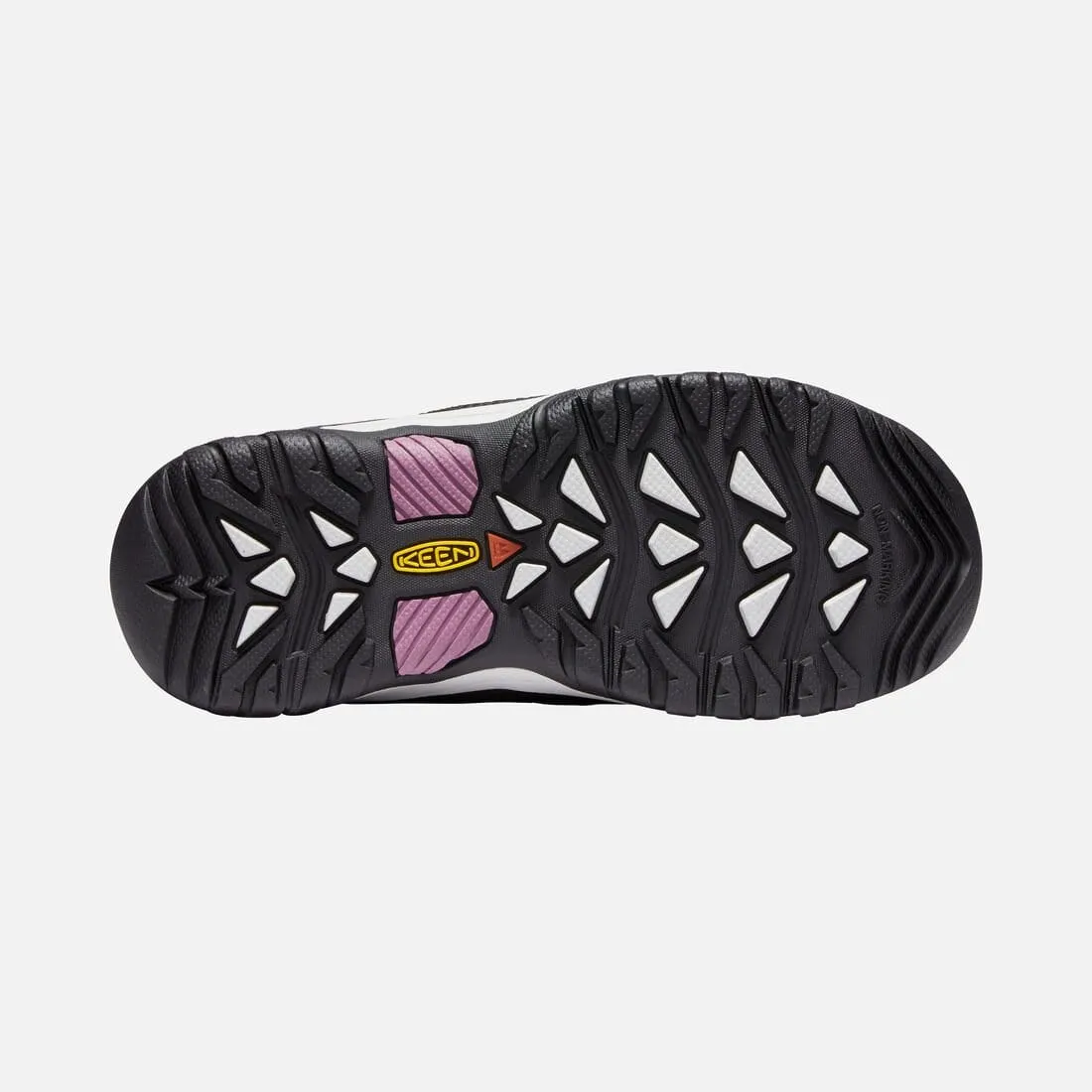 Keen Kids Targhee Low Hiking Shoes- Raven/ Tulipwood