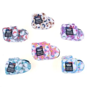 Kids Sherpa Lined Sky Boots Slippers