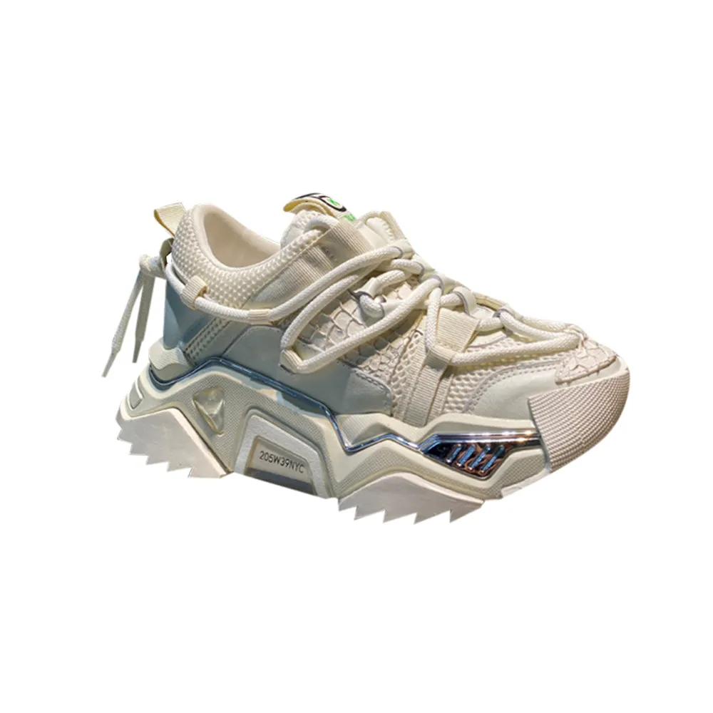 KISIA Lace Up Platform Sneakers