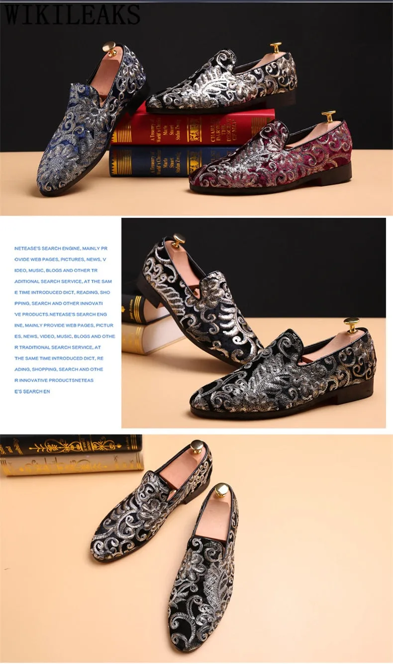 Men Formal Coiffeur Luxury Italian Loafers
