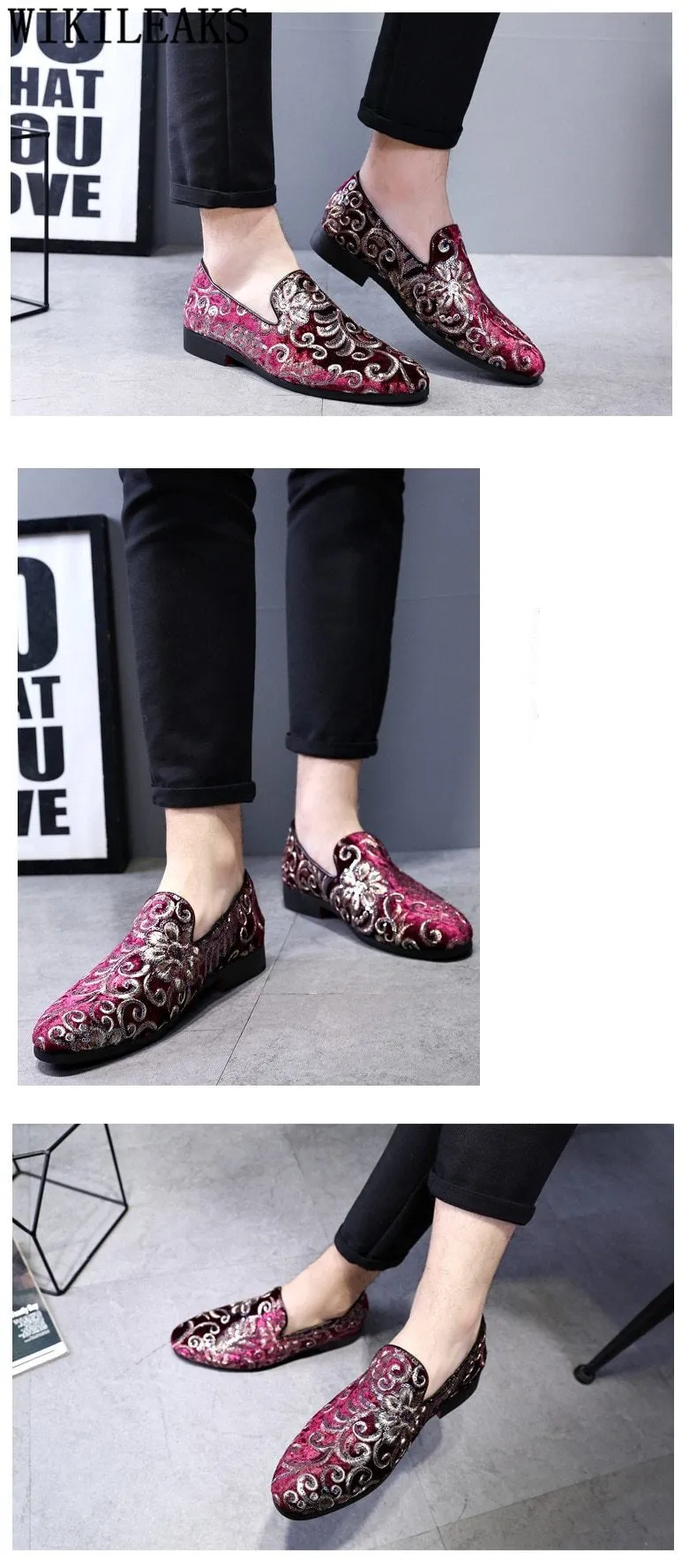 Men Formal Coiffeur Luxury Italian Loafers