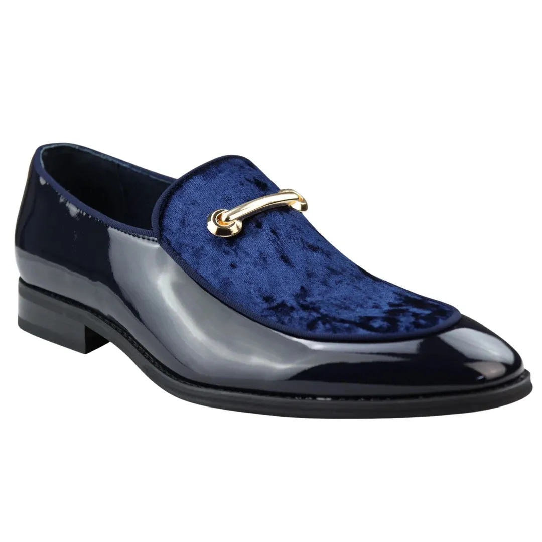 Men's Moccasin Loafers Shoes Leather Lined Slip On Velvet Smart Formal Shoe