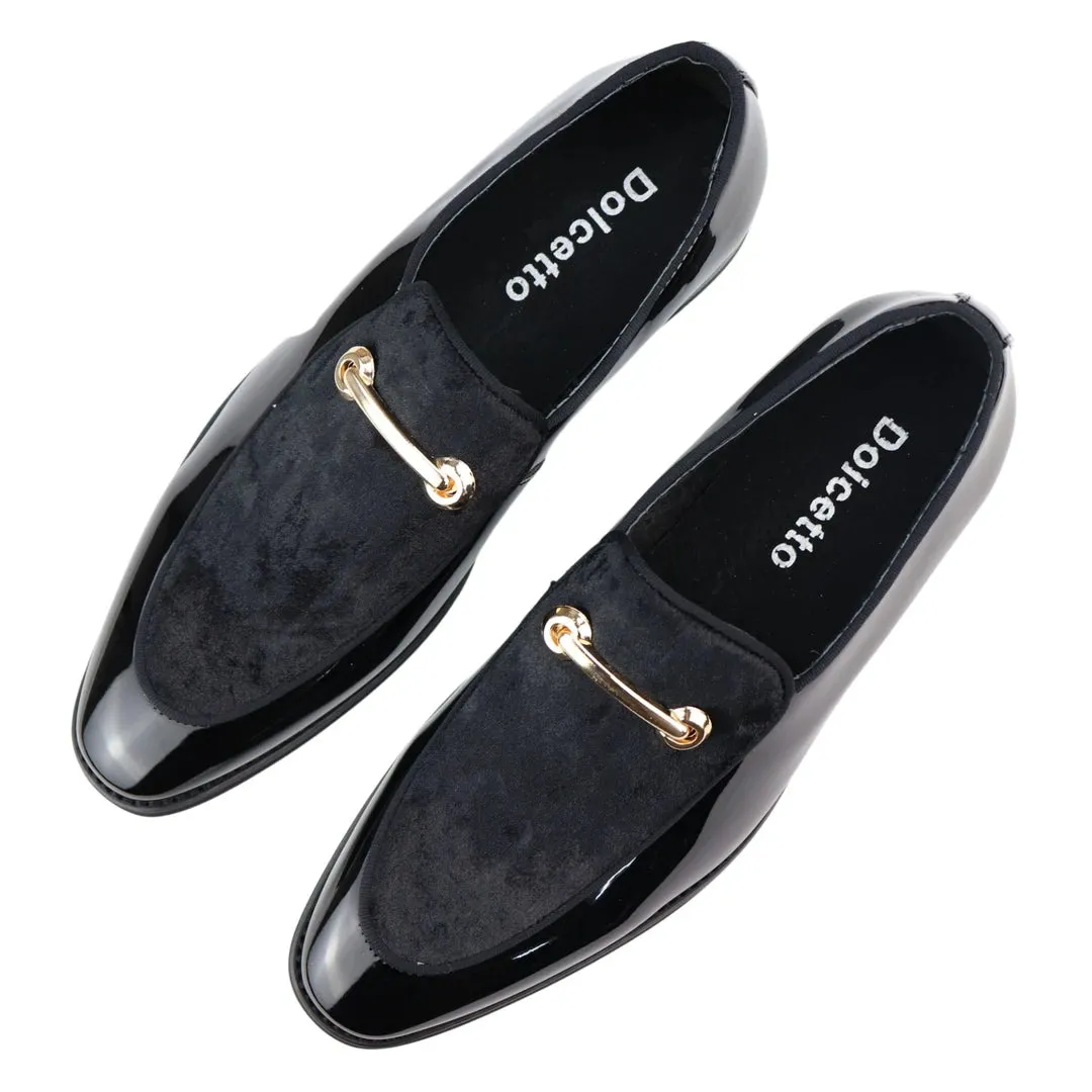 Men's Moccasin Loafers Shoes Leather Lined Slip On Velvet Smart Formal Shoe