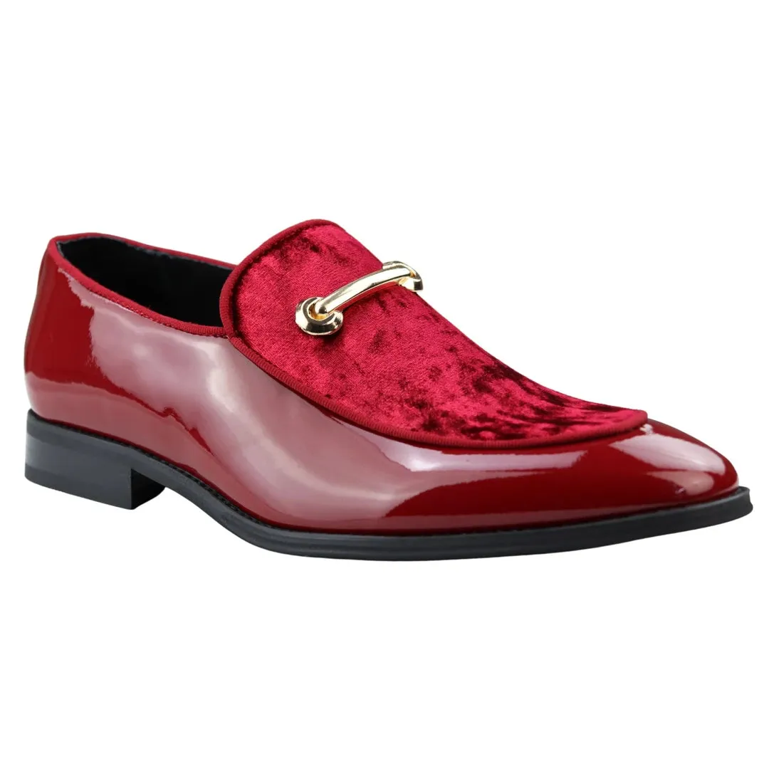 Men's Moccasin Loafers Shoes Leather Lined Slip On Velvet Smart Formal Shoe