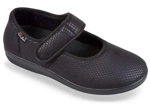 Ortomed Women's Orthopedic Rehabilitation Shoes- Black