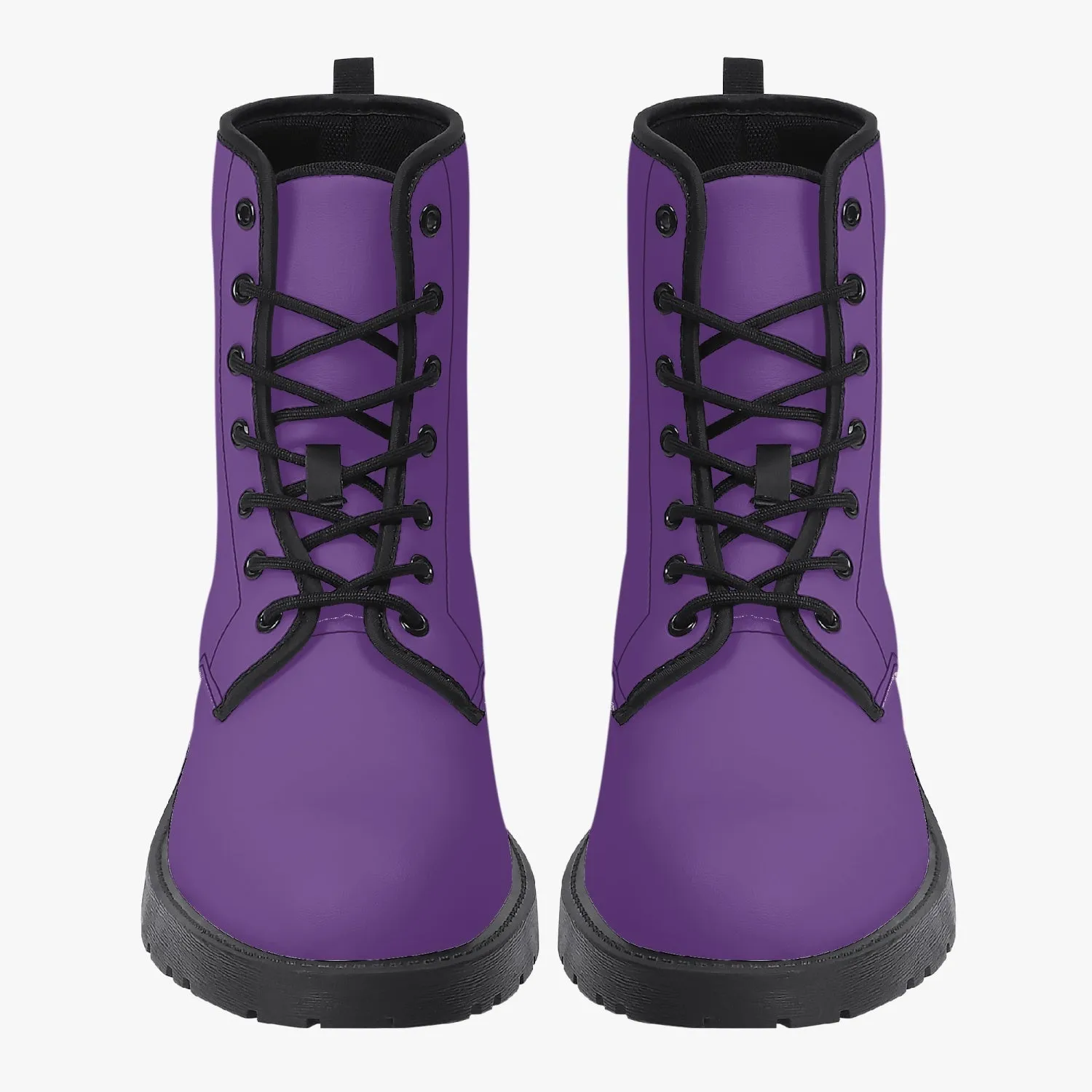 Purple Festival Combat Boots (JPREGSO1)