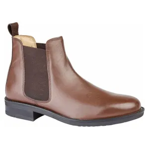 Roamers Mens Chelsea Boot M278BX Brown