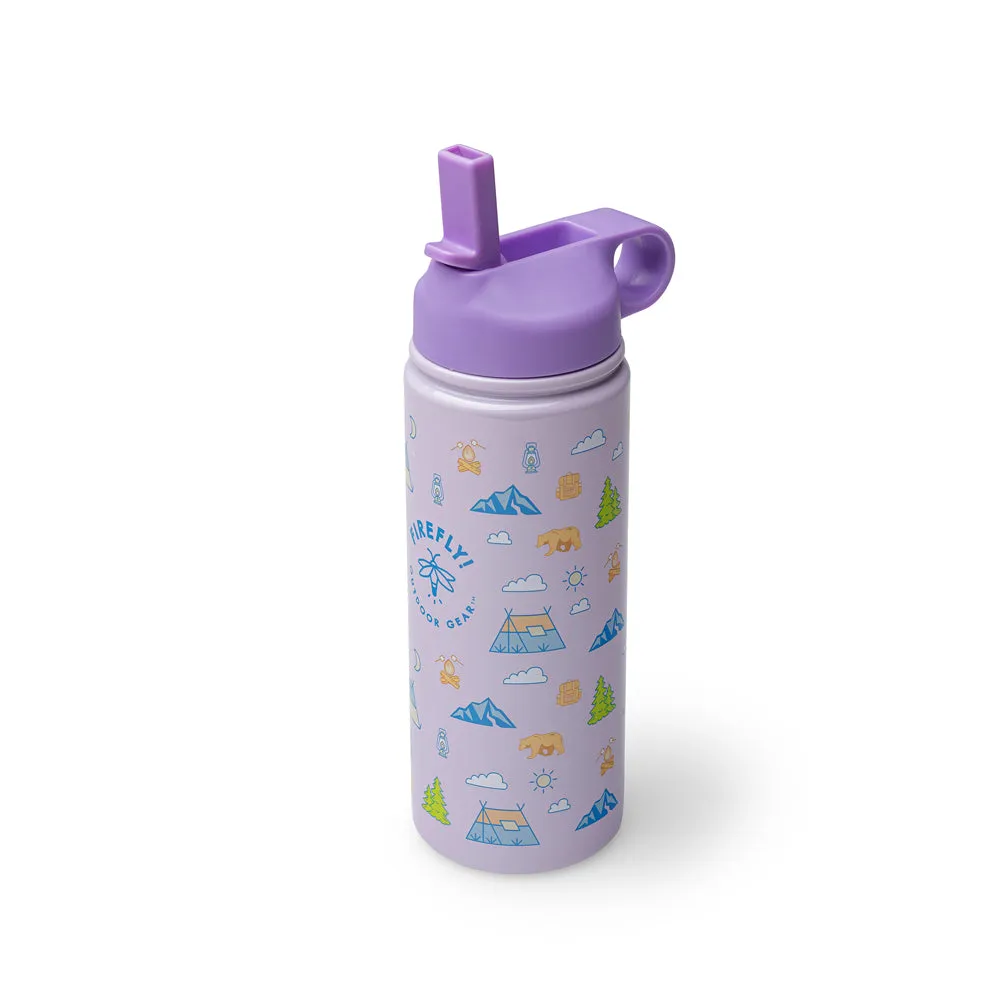 Youth Insulated Kids' Water Bottle - Purple