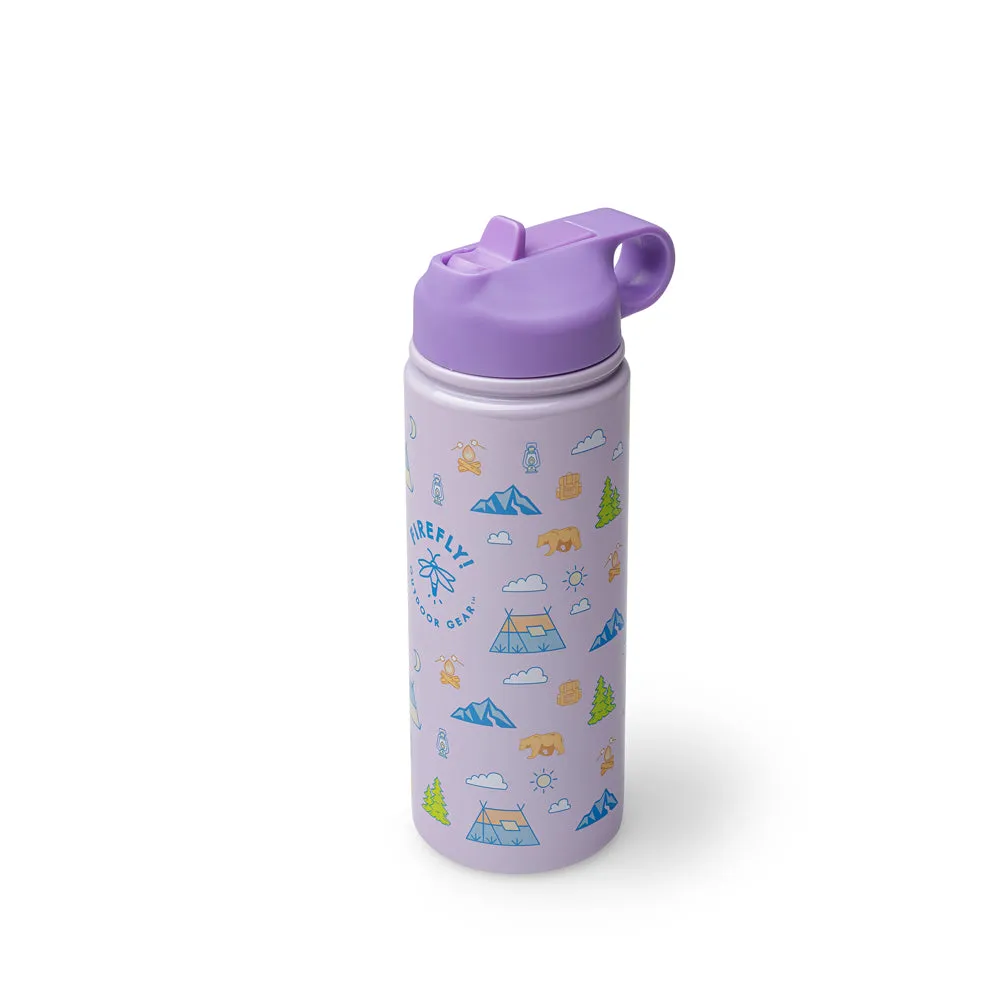 Youth Insulated Kids' Water Bottle - Purple