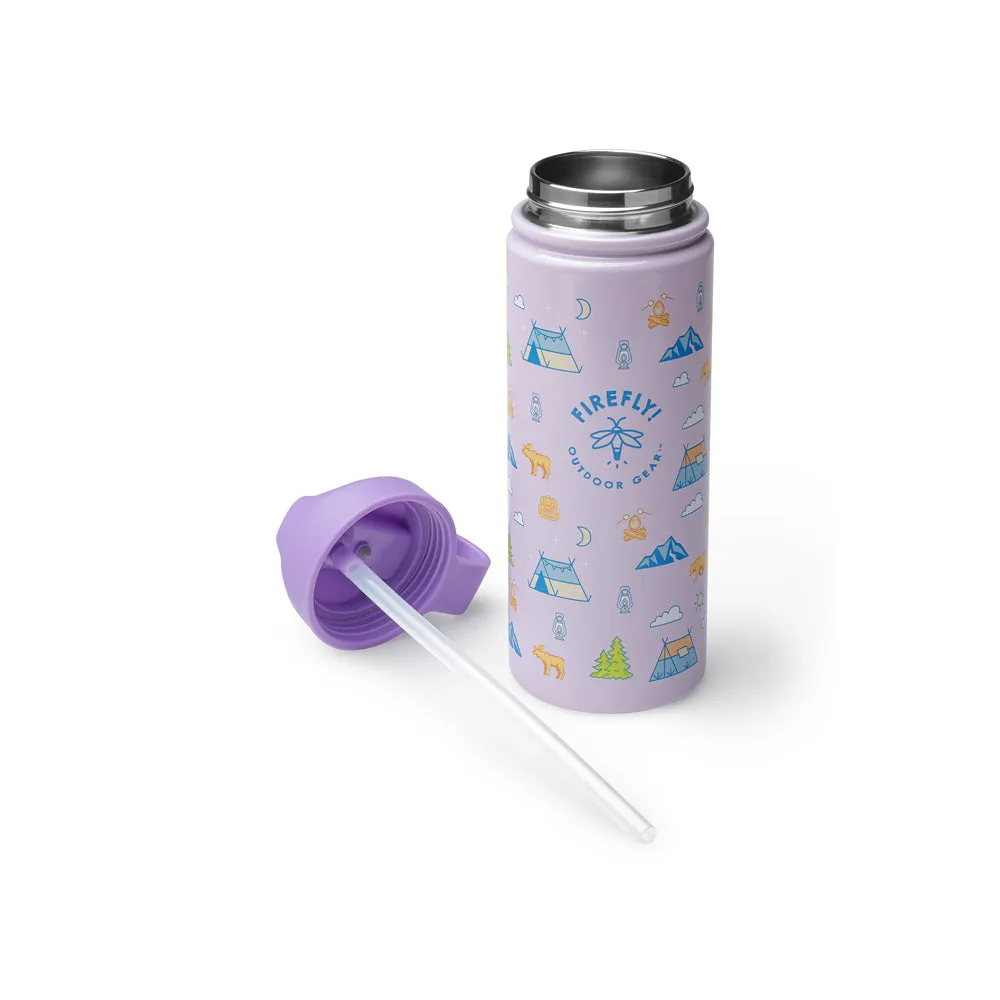 Youth Insulated Kids' Water Bottle - Purple